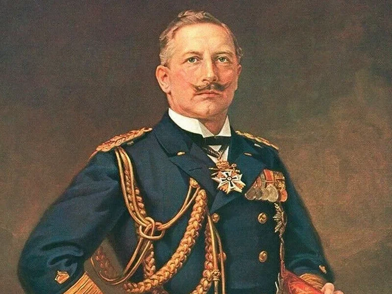 1883-Robert Hahn - Il Kaiser Guglielmo II in uniforme da ammiraglio
